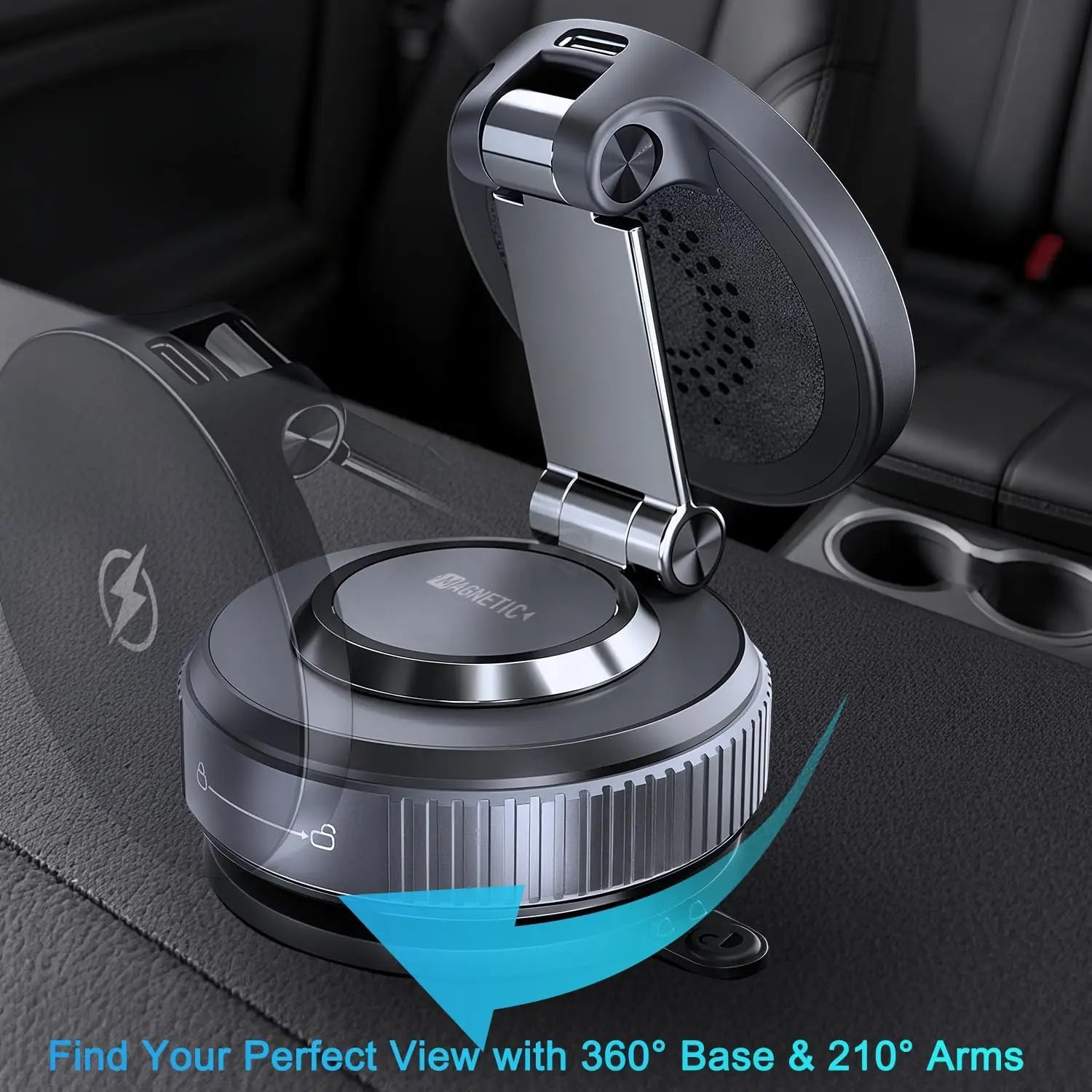 Magnetic Car Mount Charger