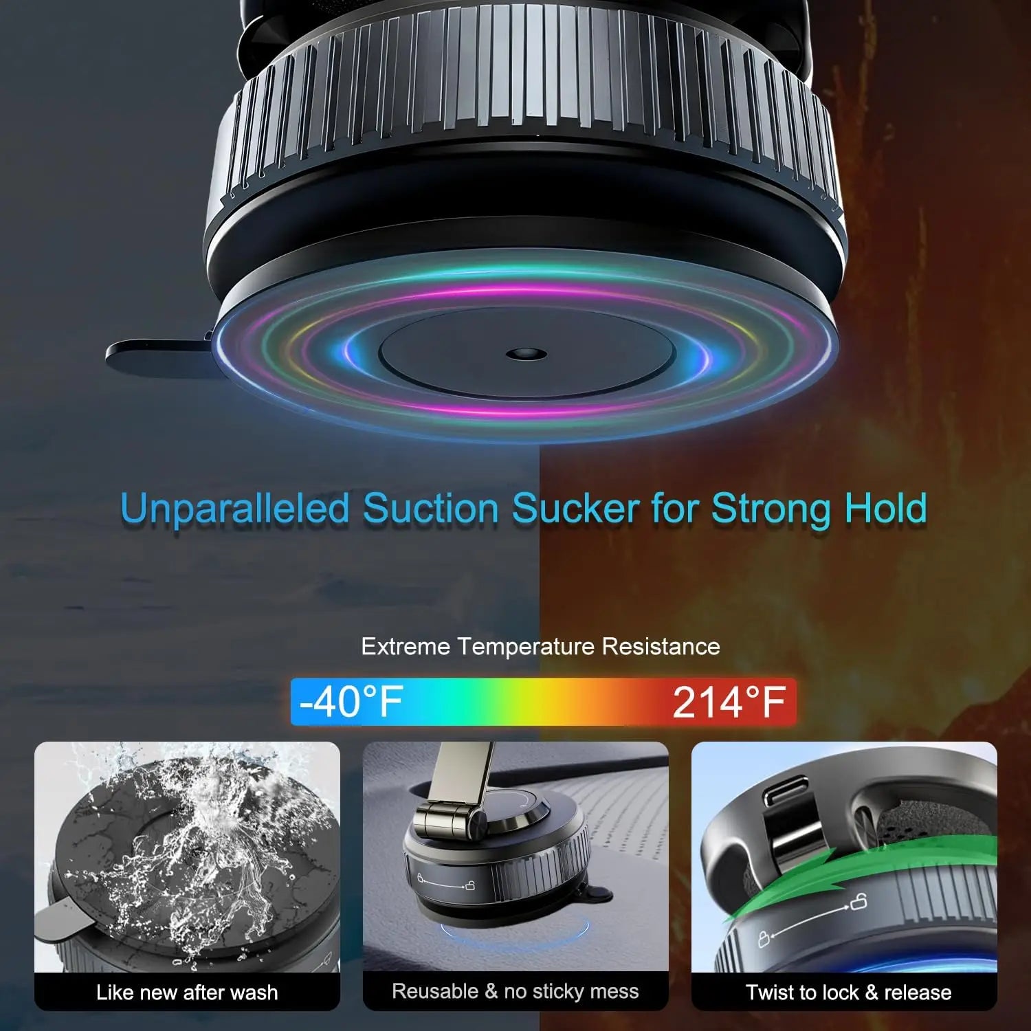 Magnetic Car Mount Charger